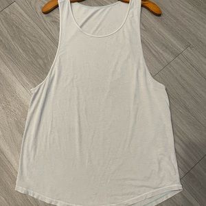 White lululemon singlet tank size Large